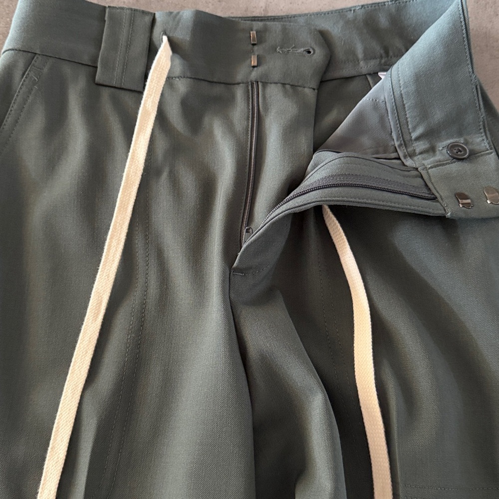 Banana Republic High-rise Wide-leg Italian Wool pants - Picture 7 of 9